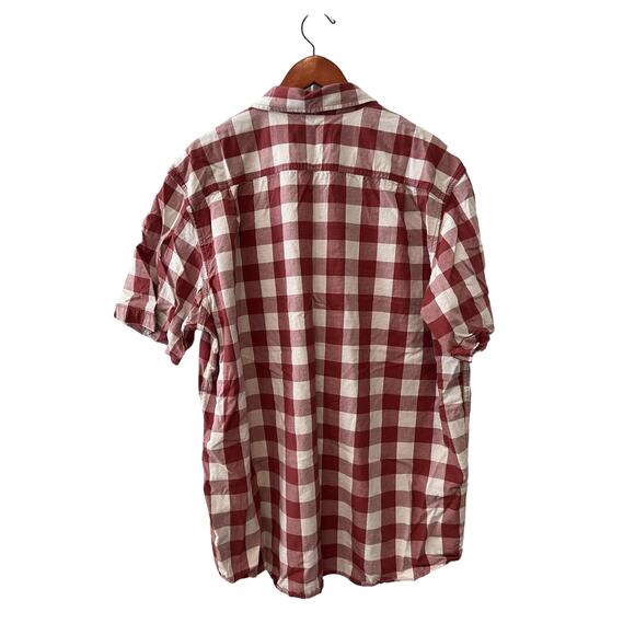 Carhartt Loose Fit Short Sleeve Check Print Shirt XL - Picture 3 of 6